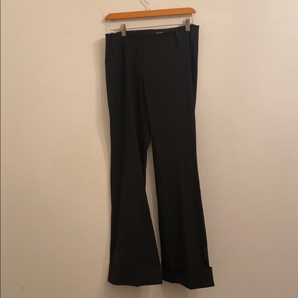 Bebe size 8 black solid pants